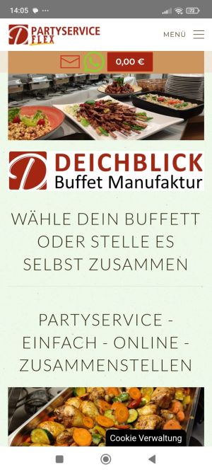 Partyservice Catering Plattform Wittenberg