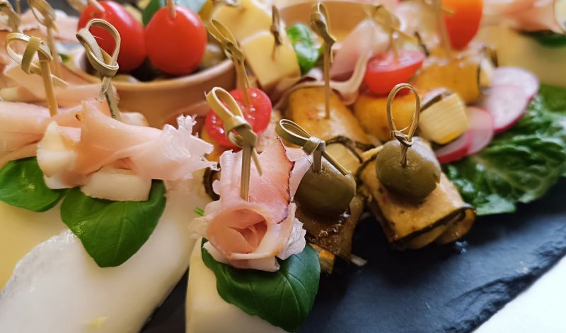 Deich und Detail - gef&uuml;llte Eier